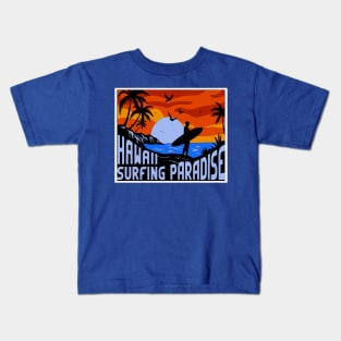surfing paradise Kids T-Shirt